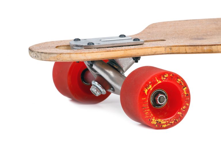 Longboard wheels on a skateboard? It can work! Skate Camp